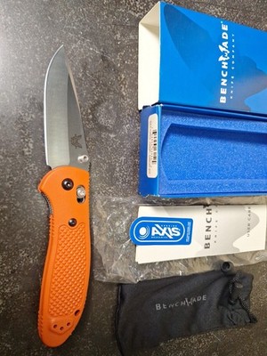 Benchmade 551-ORG 154CM Drop Point Grip Discontinued New