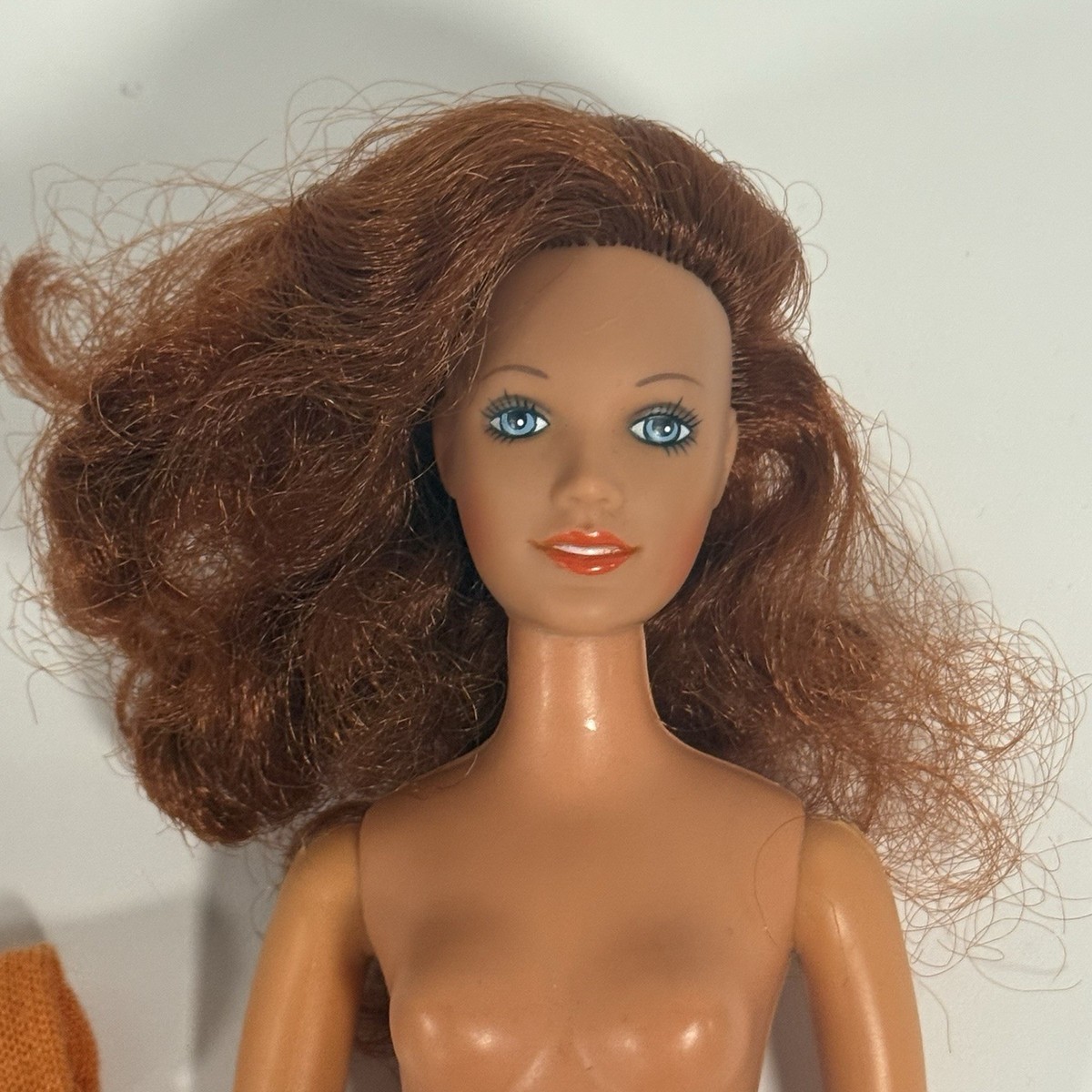 Vintage Kenner Darci Cover Girl Doll Red Head Hair Blue Eyes Tan
