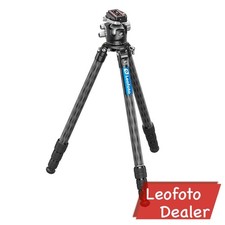 Leofoto LM-324CLX LH-55LR Tripod 75mm Outdoor Shooting Set with BallHead