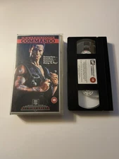 Commando (VHS/SUR, 1999) tested and working 
