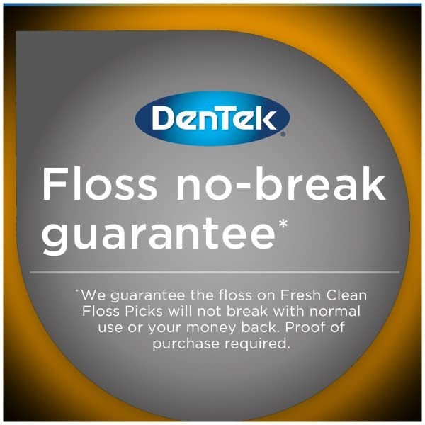 Dentek Floss Picks Complete Clean Back Teeth 75 Count (2 Pack)