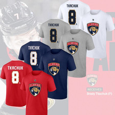 WELCOME Brady Tkachuk 8 Florida Panthers Name  Number Player Unisex Fan Gift