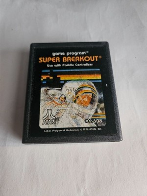 Super Breakout (Atari 2600) Game Cartridge Only, Tested And Working