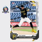 Paul Skenes - 2026 MLB Topps NOW - Card 191 8 Scoreless IP 10 Ks Presale