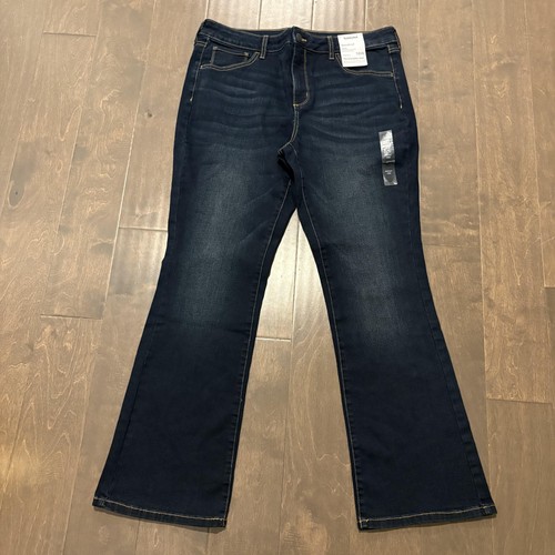 Sonoma Curvy Bootcut Md Rse Med Wash Plus Jeans | Dark wash jeans