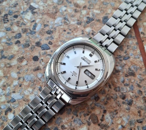 Vintage Seiko 5 Actus SS 23 Jewels Automatic 6106 7420 August 1969 Kanji