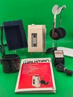"VERY RARE" Sony WM-3EX Excellent New Belts and the Original Headphones