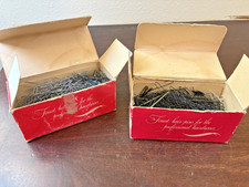 Vintage Hair Pin lot, 2 boxes full. Not original Pins, 1 3/4"