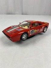 Bburago Ferrari 288 GTO #40 Racing Red 1/18 Scale Diecast Car Italy 1984 Model