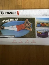 Lamzac Fatboy Self-Inflating Air Lounger Chair Green  NEW