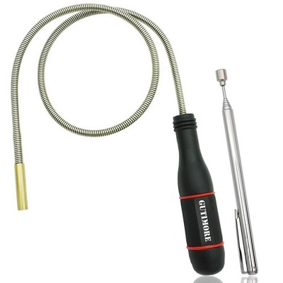 GUTIMORE Flexible Magnetic Pickup Tool, 25'' Long Bend-It Magnet Snake... 