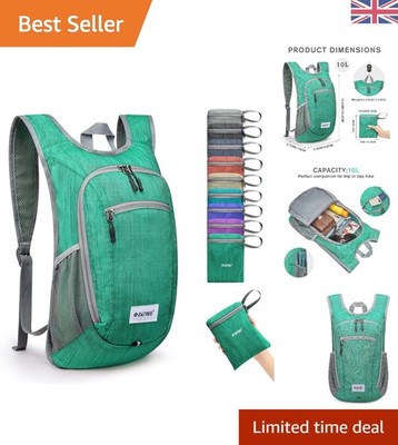 Kompakter 10L Wanderrucksack mit 6 Taschen - effiziente Organisation auf Trails
