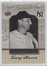 2008 Upper Deck Yankee Stadium Legacy Final Season Box Set Tommy Henrich 01lu