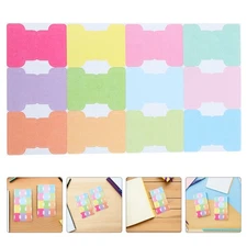  480pcs Handwritten Page Markers - Color Index Classification Label