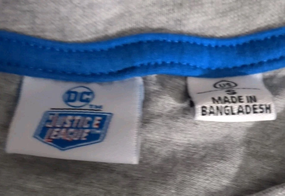 DC Justice League мальчиков маленький пижамы шорты комплект совершенно новый никогда не носил - Изображение 2 из 4