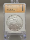2007 American Silver Eagle 1 oz Silver Coin