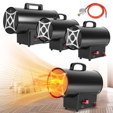 Gasheizgebläse Heizleistung Gasheizer IPX4 Heizung Heizkanone Gasofen Heizgerät