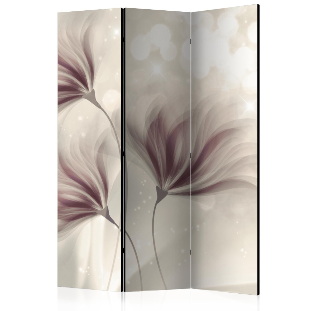 Paravent 3 volets pour cacher le vis-à-vis et cloisonner un studio 172cm