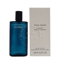 Davidoff Cool Water Eau De Toilette 4.2 oz / 125 ml For Men As shown 