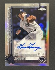 2025 Topps Chrome Update Goose Gossage Refractor Auto /50 CLA-GG Yankees HOF