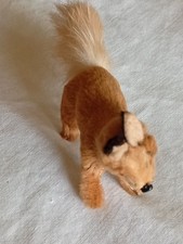 Fuchs Original Fur Toys W. Germany Handarbeit Echt Fell ca.10 x 5 cm vintage