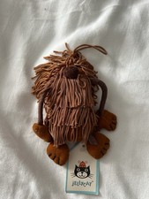 Jellycat Dingly Dangly Yolanda Yeti Rare Vintage Retired Collectible Soft Plush