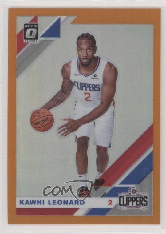 2019-20 Panini Donruss Optic Orange Prizm 167/199 Kawhi Leonard #30