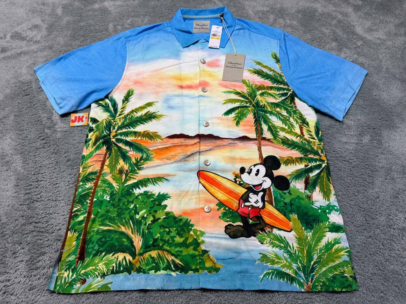 NEW Disney Tommy Bahama Shirt Adult Medium Mickey Mouse Scenic Beach Camp Blue
Opens in a new window