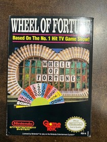 Wheel of Fortune Nintendo NES Complete CIB - MINTY!!