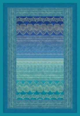 Bassetti Plaid BRUNELLESCHI | V2 Türkis 135 x 190