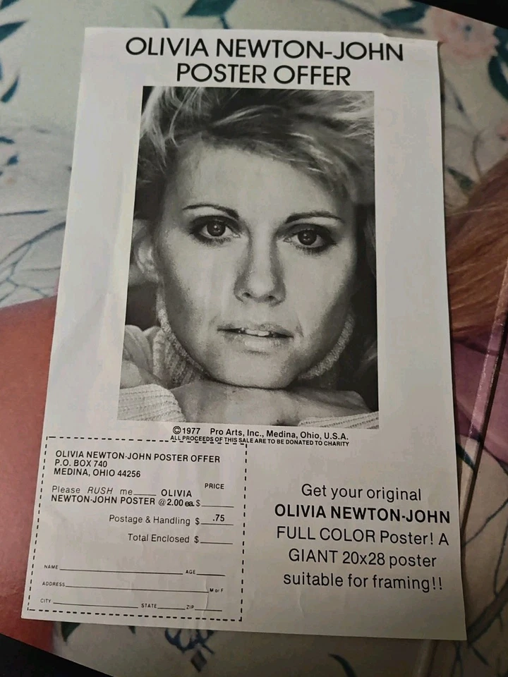 Original Vinyl LP & Insert 1975 Olivia Newton John Greatest Hits MCA Records - Imagem 3 de 4