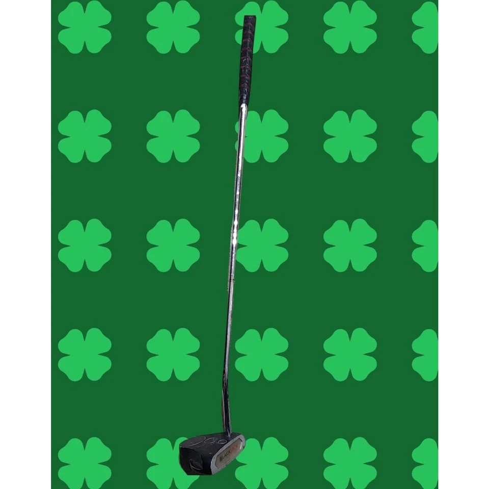 Vtg Wilson VII Alignment System RH Black Jack Putter Steel Shaft - Image 4 of 4