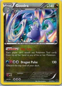 Goodra 77/119 Holo Rare XY - Phantom Forces