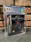 Metroid: Fusion Nintendo Game Boy Advance GBA - CIB  CGC 9.2 Not PSA