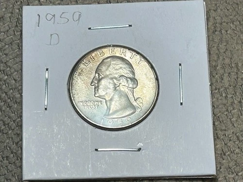 1959-D Washington Quarter — photo from another recent sale