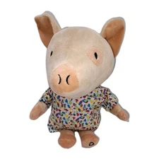 IF YOU GIVE PIG A PARTY plush doll Zoobies toy w/ cloth book 2015 Laura Numeroff