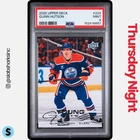 2025 UPPER DECK SERIES 1 #224 QUINN HUTSON YOUNG GUNS RC ROOKIE PSA 9