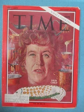 Time Magazine November 25, 1966 Julia Child FRONT COVER & ARTICLE ONLY
