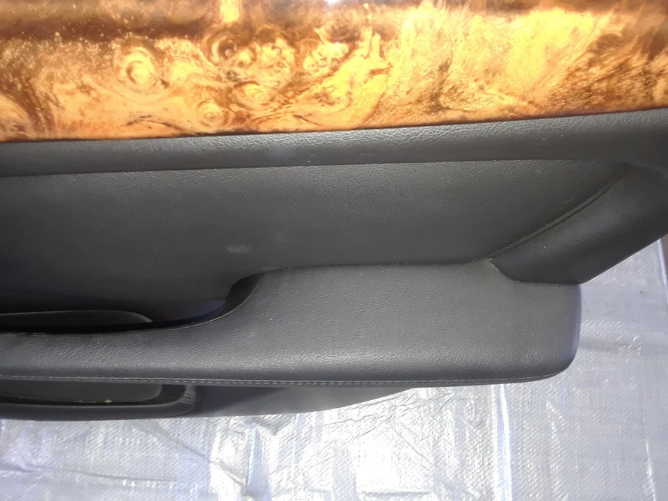 2004-2007 JAGUAR XJ8 BLACK FRONT RIGHT DOOR PANEL HANDLE TRIM 04 05 PASSENGER Foto 4 de 4