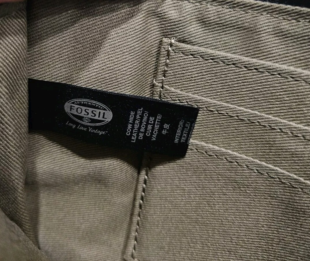 Fossil Patchwork Leather Multicolor Wristlet Wall… - image 10