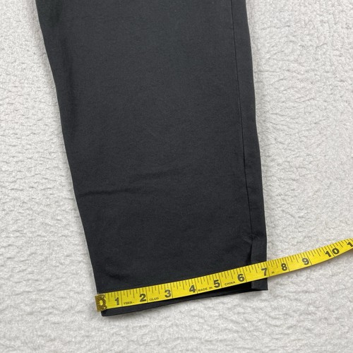 Eileen Fisher Pants Womens Large Petite Black Trousers Organic Cotton Career - 第 5/13 張圖片