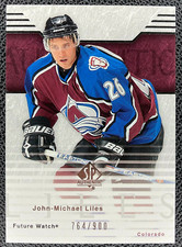 2003-04 SP Authentic Future Watch #102 John-Michael Liles RC 764/900