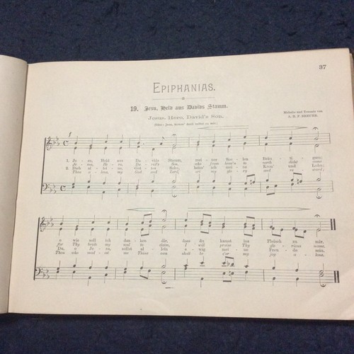 Antique German Song Book ● Holy Sounds in God's Garden ● 1901 ●   🎼 🎵 🎶 ✝🎚 - Picture 5 of 9