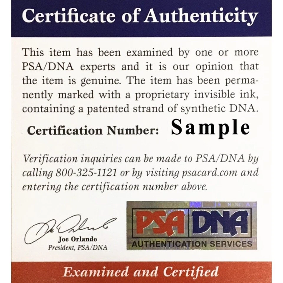 ARCHIE MANNING #8 SIGNED NEW ORLEANS SAINTS MINI FOOTBALL HELMET PSA/DNA - Image 3 of 3