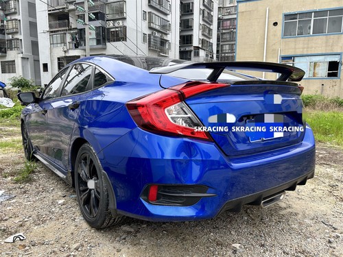 FOR 2020-2023 CADILLAC CT5 V STYLE HIGHKICK DUCKBILL CARBON FIBER TRUNK SPOILER - Picture 19 of 23