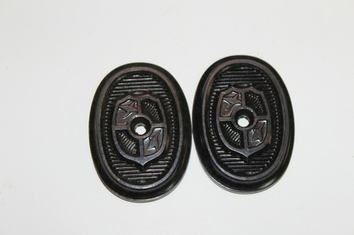 2 J.C. Higgins model 60 shotgun grip medallions  C34