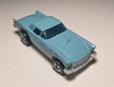 Vintage HOT WHEELS 57 T-bird Blue Ford Thunderbird 1/64 Diecast | eBay