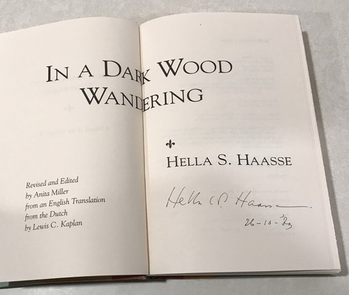 IN A DARK WOOD WANDERING: A NOVEL OF THE MIDDLE AGES By Hella S. Haasse SIGNED - Picture 5 of 7