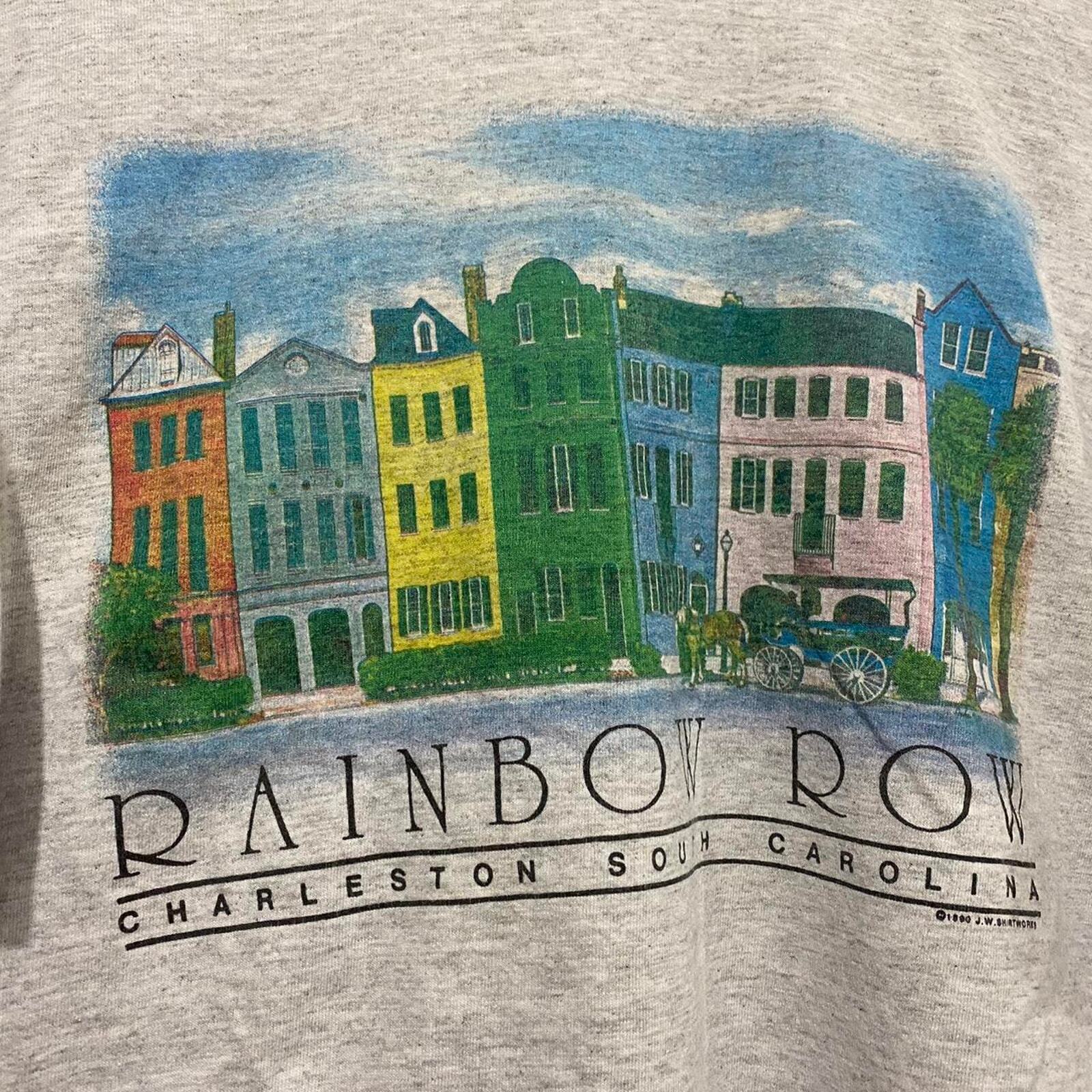 Fila Arcobaleno Charleston Carolina del Sud Vintage anni 90 Destinazione Adulto L