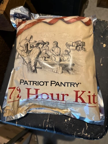 patriot pantry 72 hour emergency kit     six bags